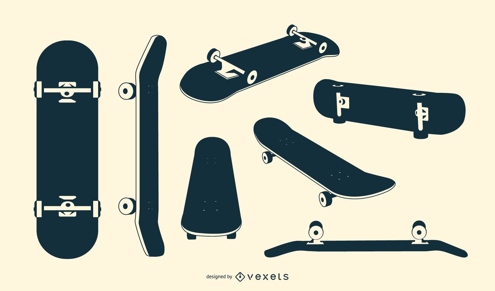 Skate vector graphics to download
