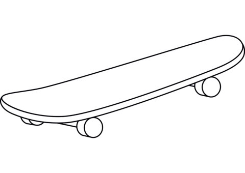 Skateboard printable template free printable papercraft templates