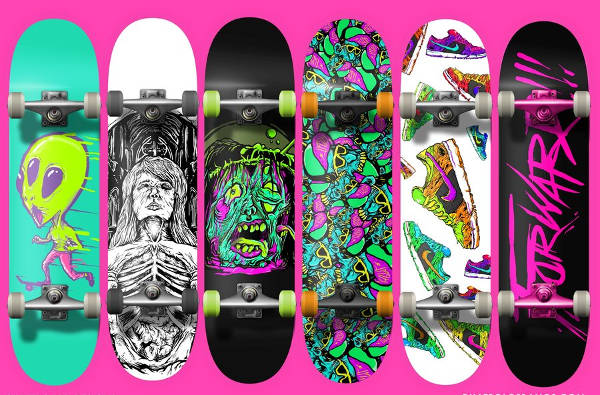 Skateboard designs