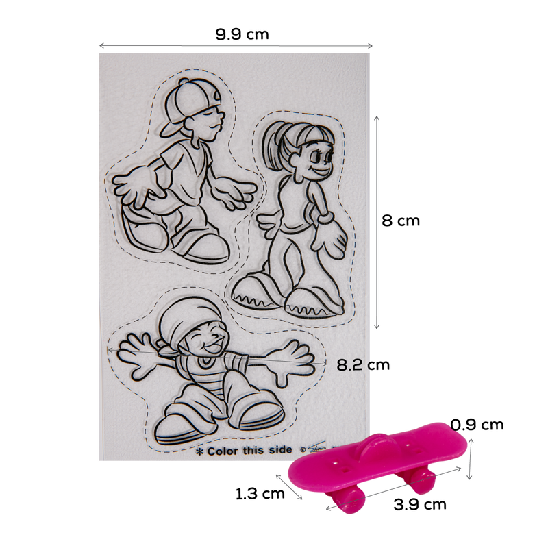 Art star shrink art skateboard kit