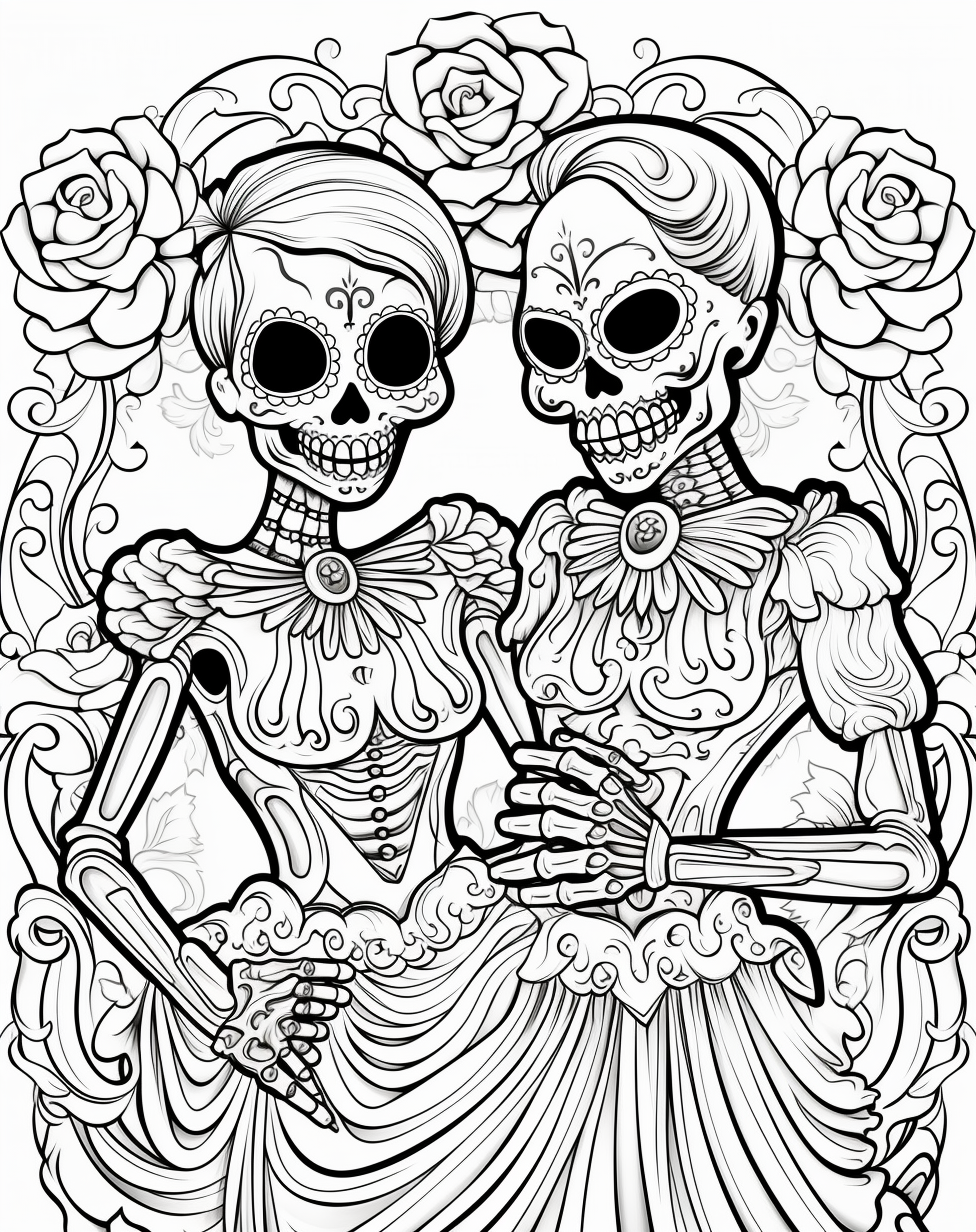 Skeleton skeleton coloring pages years old coloring pages