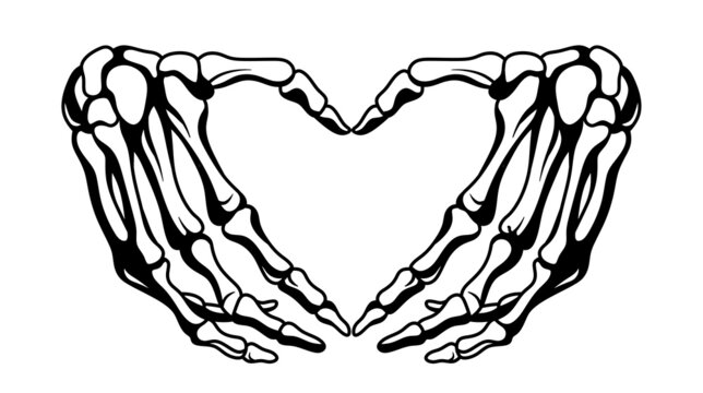 Skeleton heart images â browse photos vectors and video