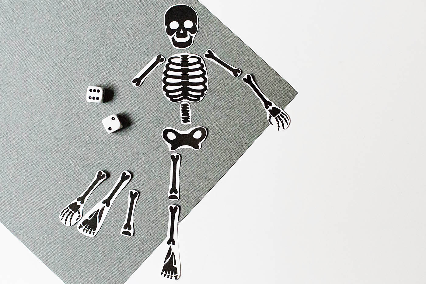Free printable skeleton game â all for the boys