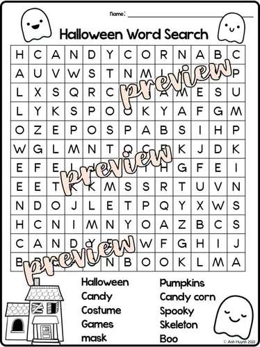 Halloween activity fun pack