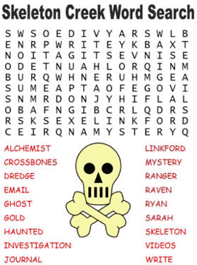 Skeleton creek word searches