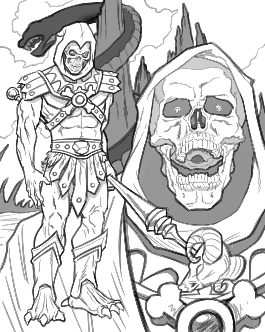 Skeletor by quibly on