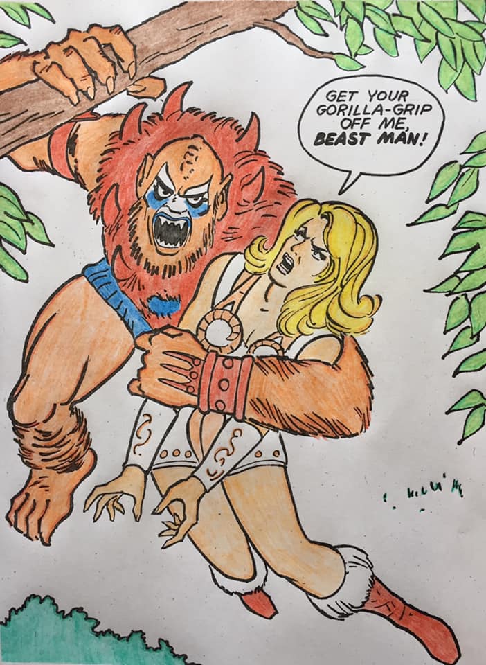Review master of the universe coloring book