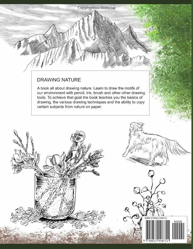 How to draw nature basics subjects exercises agerer markus s books