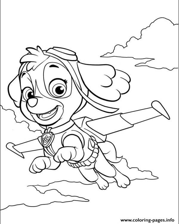 Print paw patrol skye is flying coloring pages paw patrol ausmalbilder ausmalbilder ausmalbilder zum ausdrucken