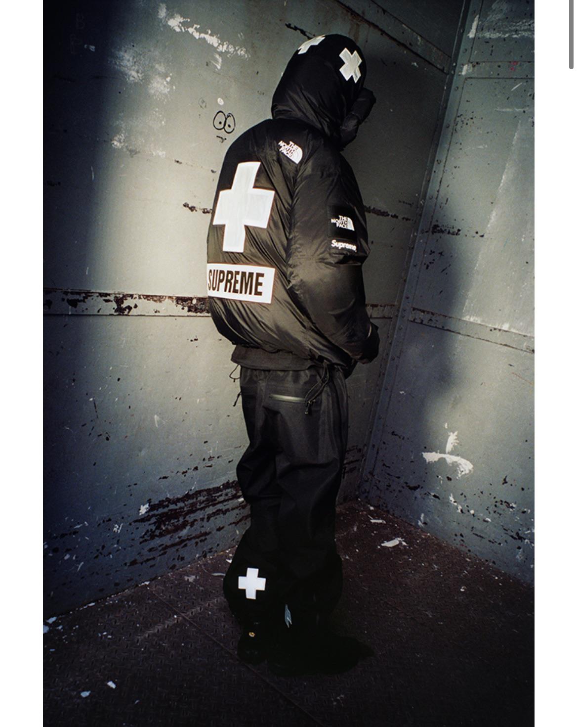 Saw a random snowboarder wearing this get up on the mountain yesterday and was shocked to find out that supreme northface released this as a collection rskiing