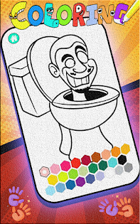 Skibidi toilet coloring book app trends skibidi toilet coloring book revenue downloads and ratings statistics