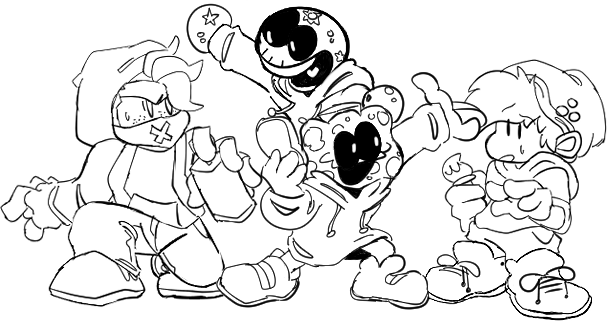Hogarth on x the drawings i did for soft mod fnfsoftmod fridaynightfunkin fnf httpstcotisismrlg x