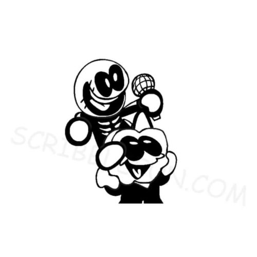 Free friday night funkin coloring pages printable