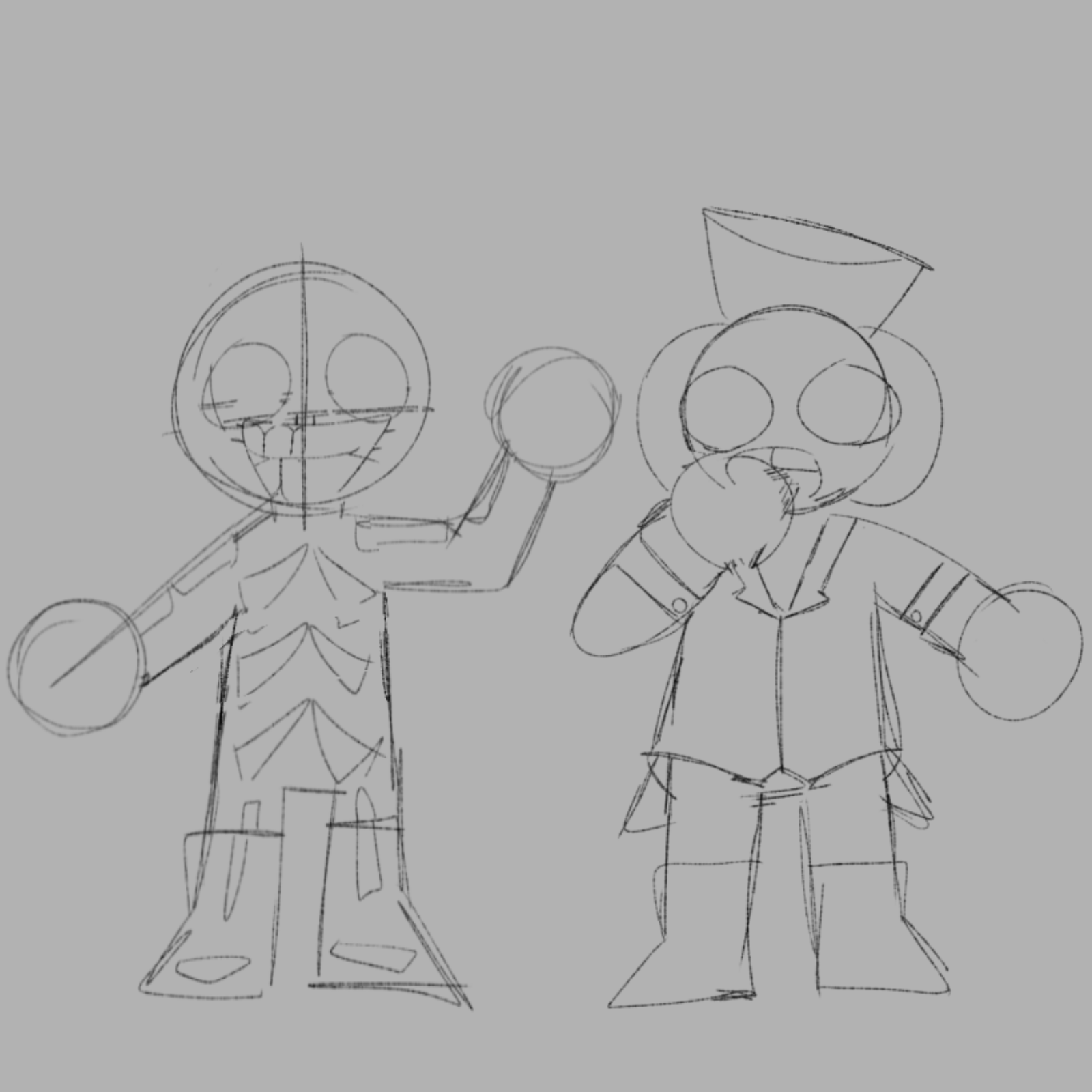 Omg its skid pump from fnf by me d rspookymonth
