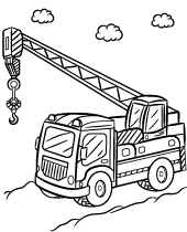 Print coloring page skid