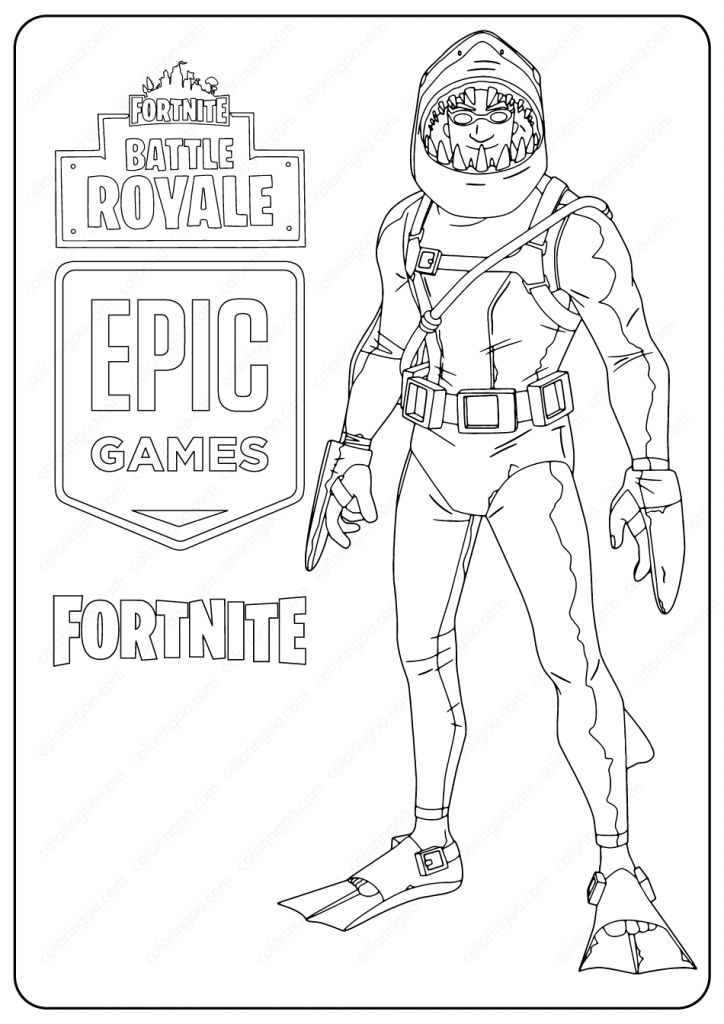 Free printable fortnite elite agent skin coloring pages coloring pages super mario coloring pages mario coloring pages