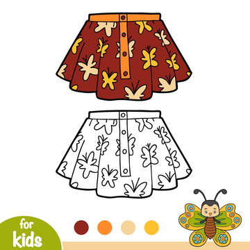 Skirt of a woman coloring page outline sketch drawing vector wing drawing woman drawing man drawing png and vector with transparent background for free download