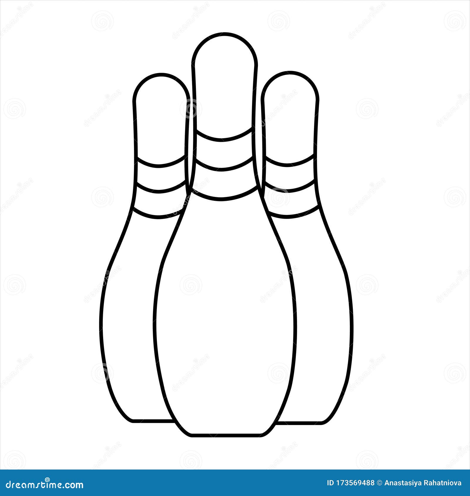 Coloring page outline of skittles toy vector illustration stock vector