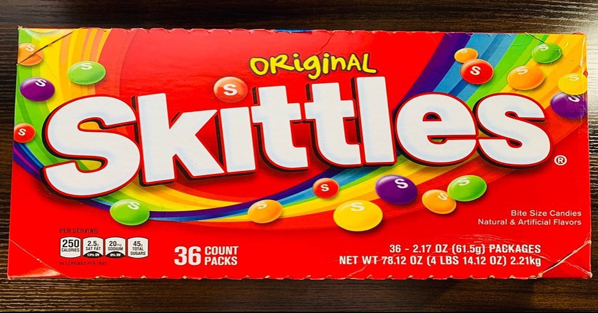 Skittles history flavors faq mercials