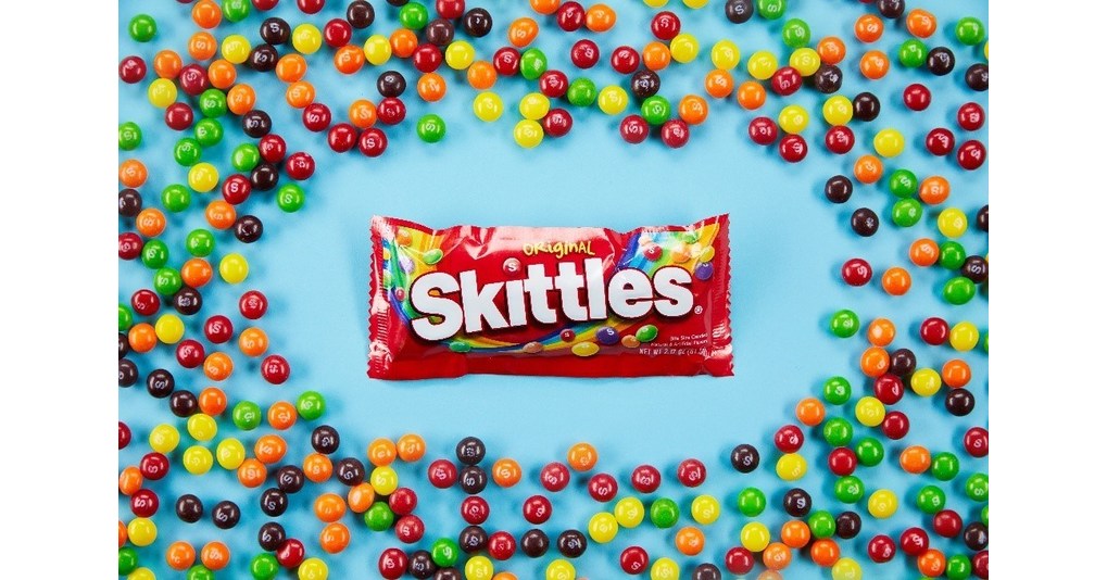 Skittles releases new survey results on how consumers taste the rainbow