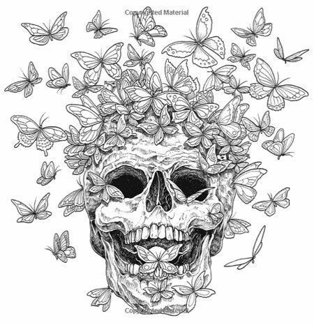 Pin by faye larrivy on coloring skull coloring pages free adult coloring printables adult colouring printables