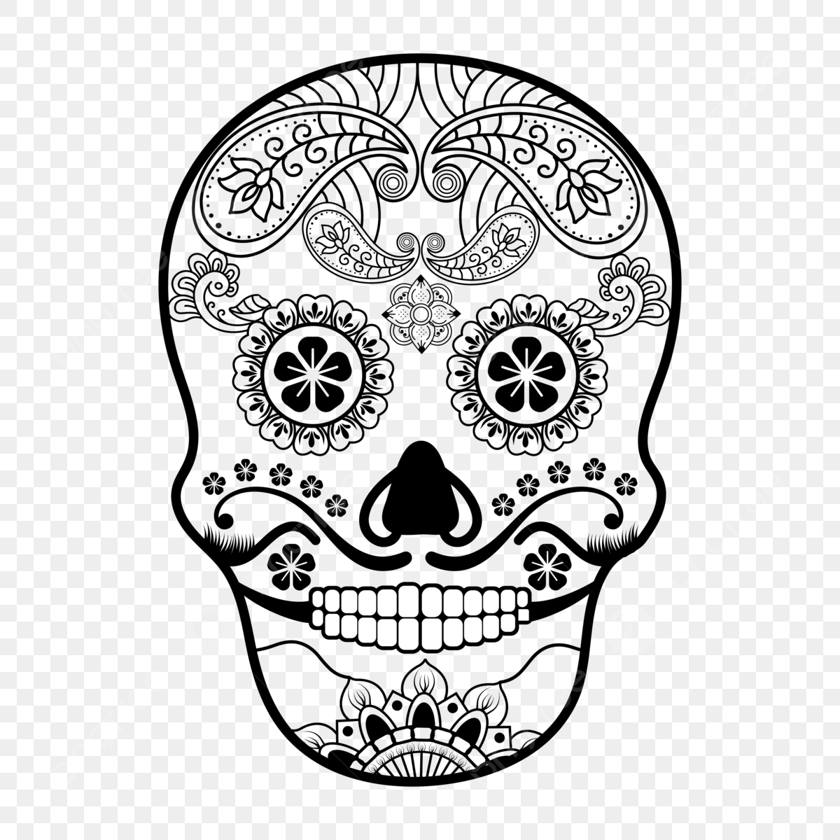 Adult coloring pages vector design images skull coloring page for adult skull drawing ring drawing color drawing png image for free download