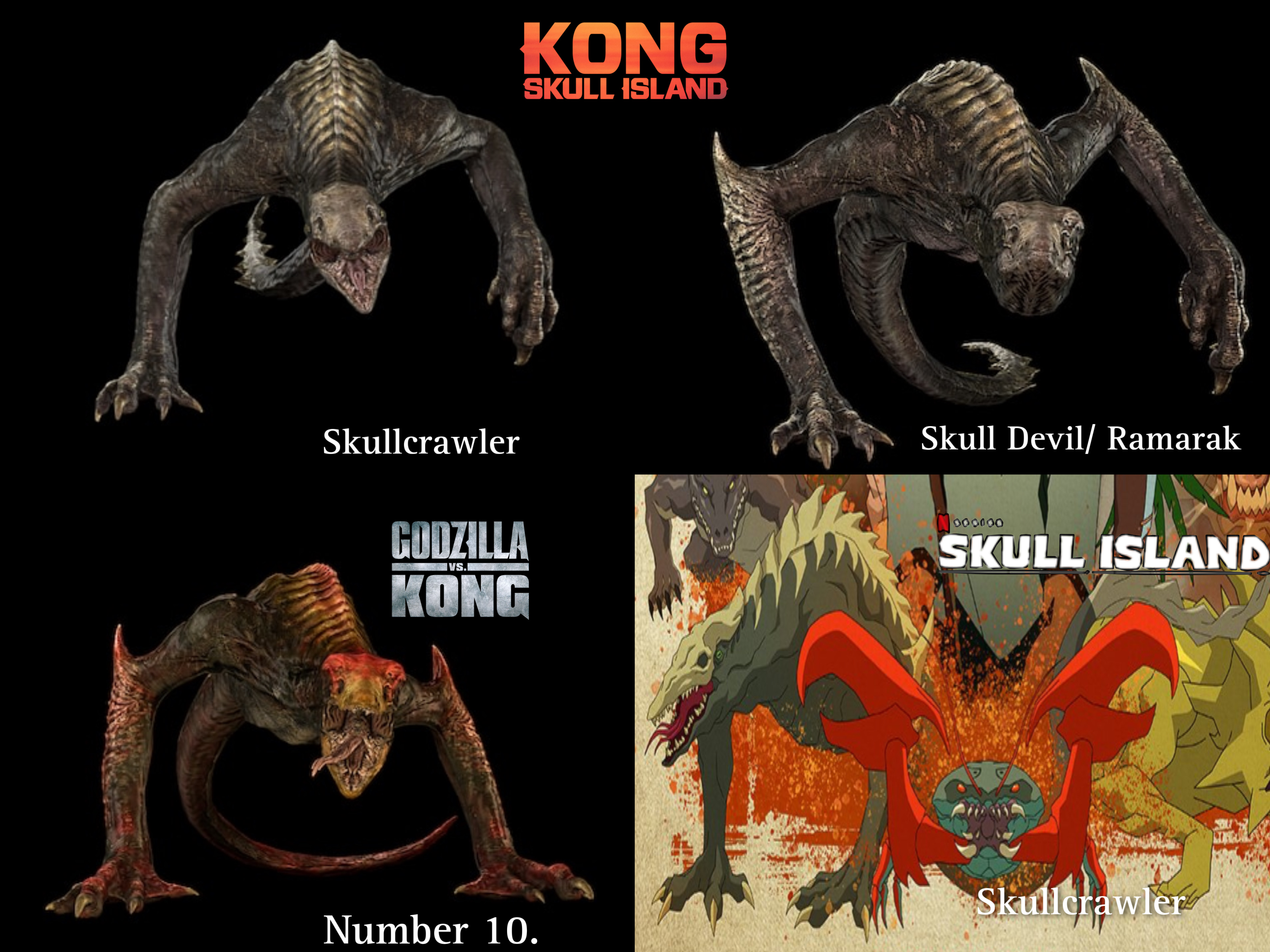 Skull crawler evolution godzilla vs kong know your meme