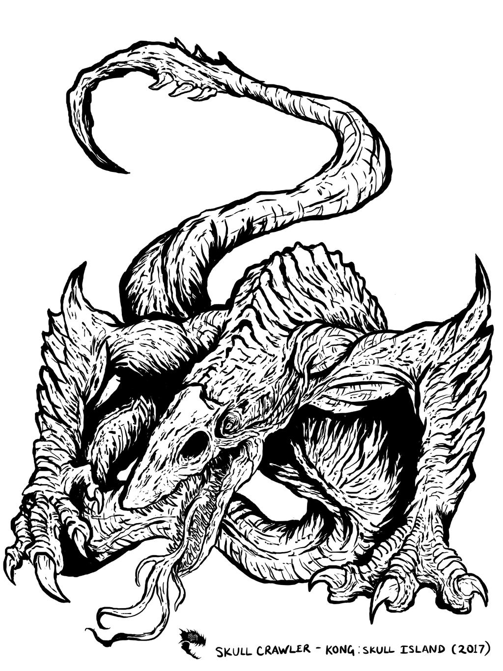 Skull crawler by wretchedspawn on