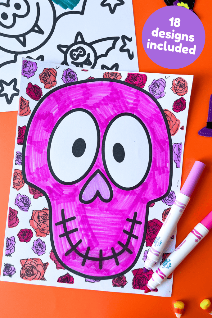 Halloween coloring pages for kids