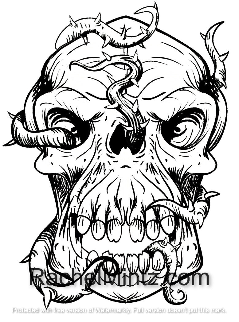 Skull dagger