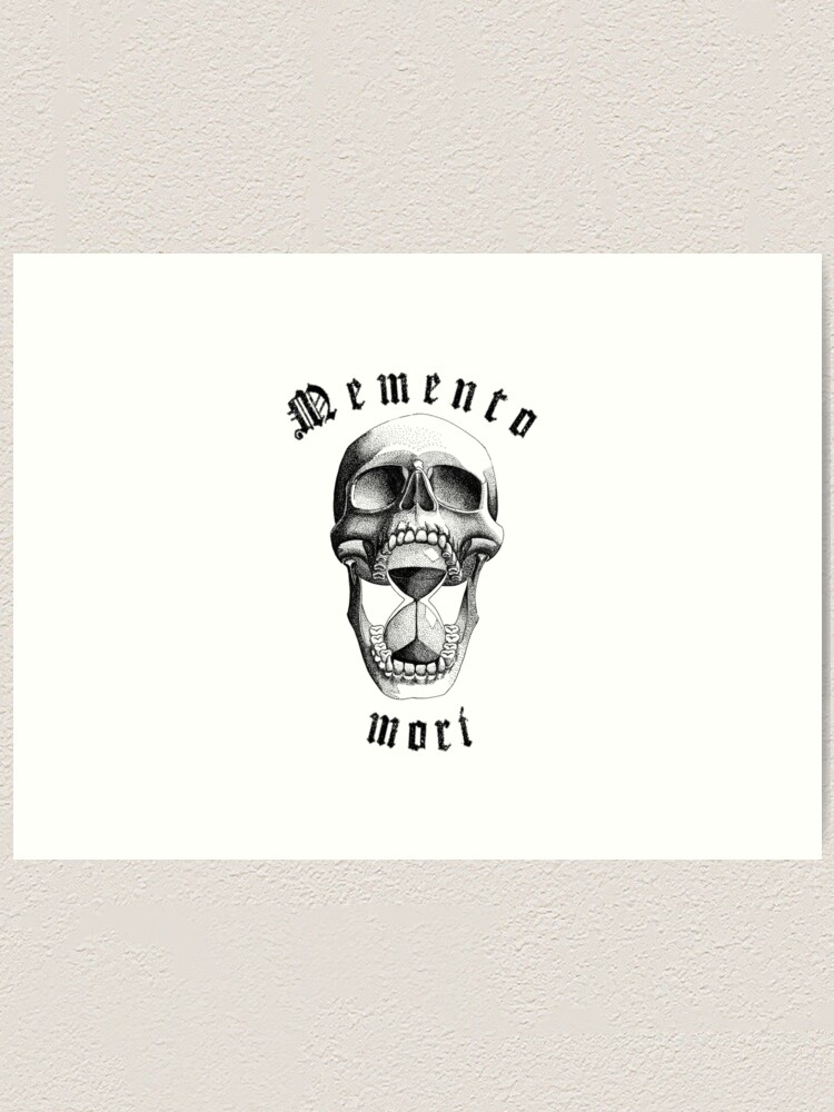 Memento mori art print for sale by taichimastah