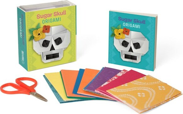 Sugar skull origami