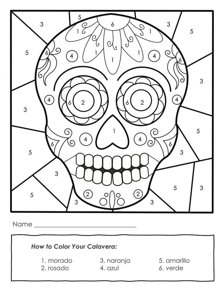 Sugar skull coloring pages and masks for dãa de muertos skull coloring pages coloring pages dia de los muertos art