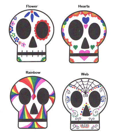 Day of the dead hand puppet design â the tucson puppet lady