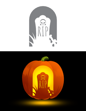 Free printable scary pumpkin stencils