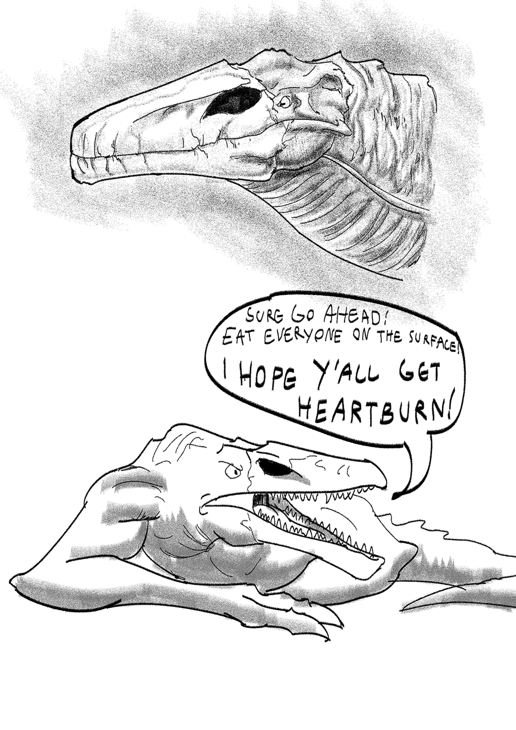 Skullcrawler sketches by adnazrigar all godzilla monsters kaiju monsters godzilla