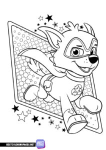 Paw patrol coloring pages