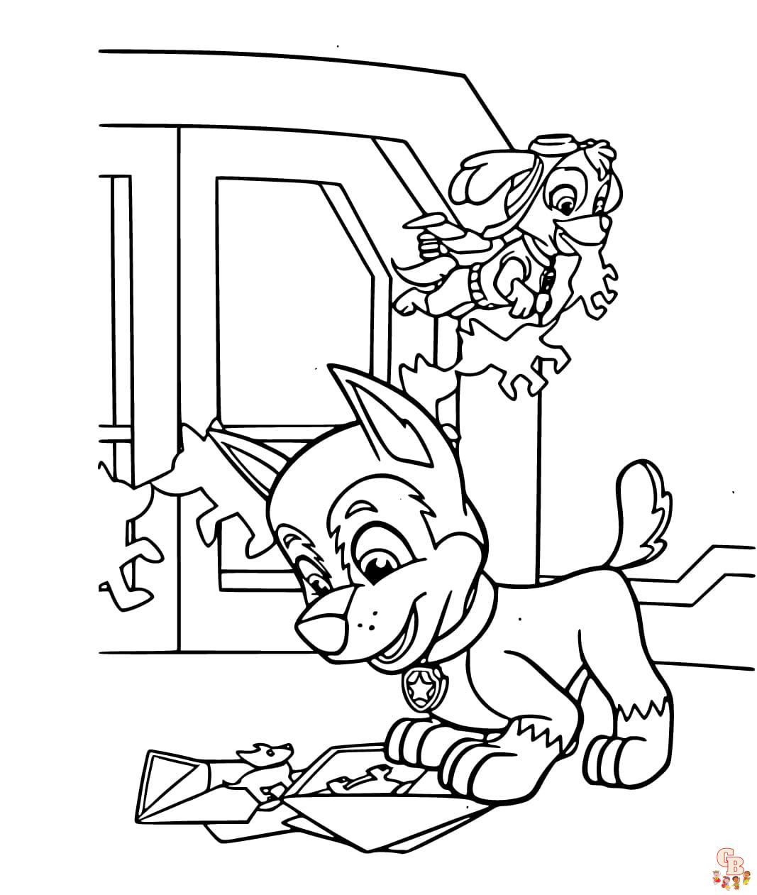 Discover the best free paw patrol coloring pages printable