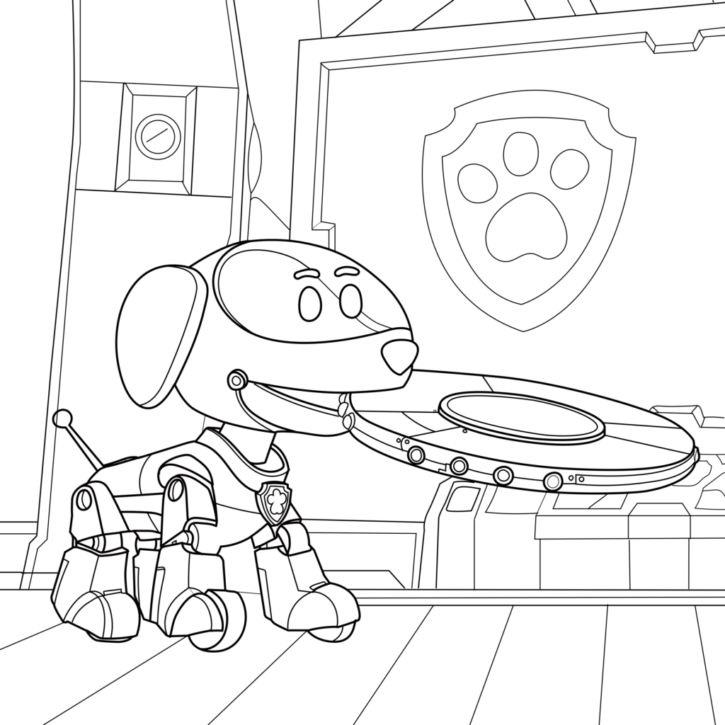 Free printable paw patrol coloring pages