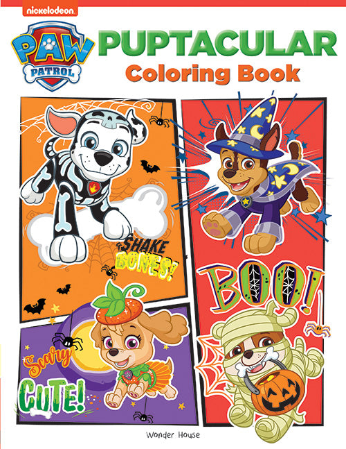 Puptacular paw patrol coloring book for kids book online available at