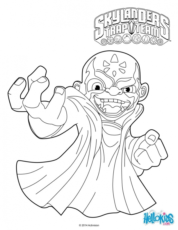 Get this skylander coloring pages for boys and girls