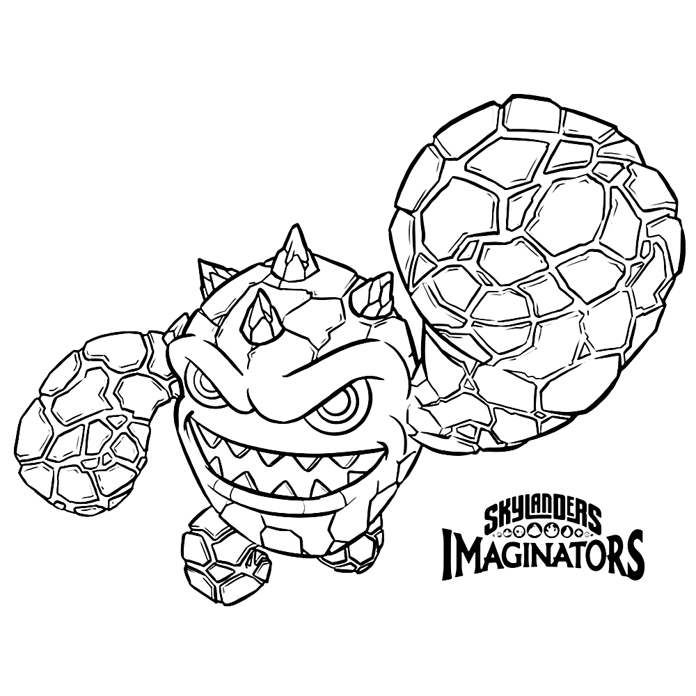 Free printable skylanders coloring pages