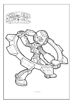 Unlock the magic of skylanders with our printable coloring pages collection pdf