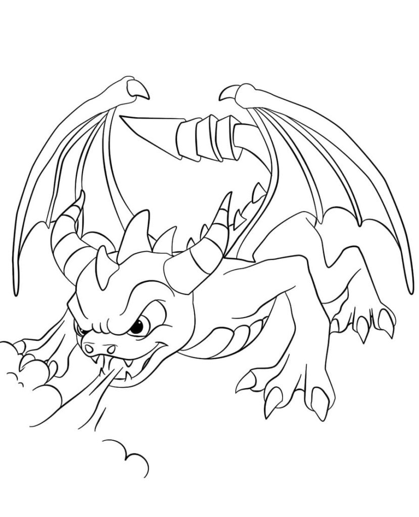 Skylanders coloring pages