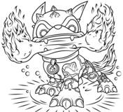 Skylanders coloring pages free coloring pages