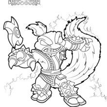 Skylanders trap team coloring pages