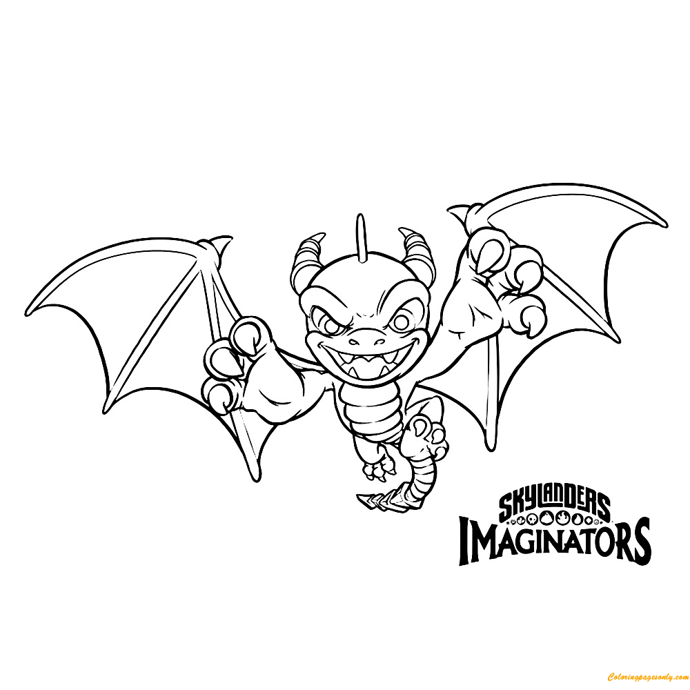 Skylanders coloring pages