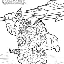 Skylanders trap team coloring pages
