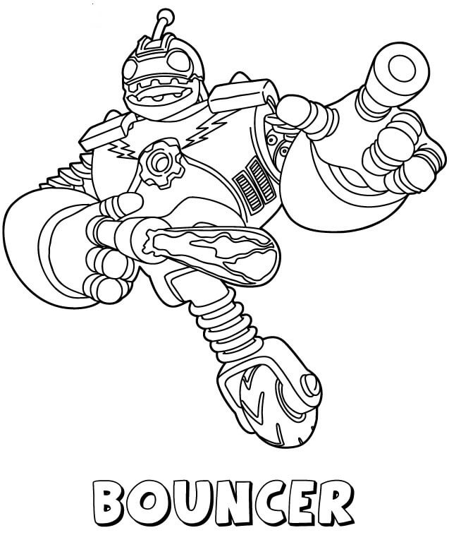 Free printable skylanders coloring pages