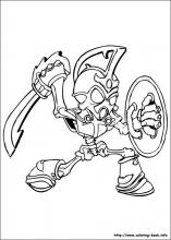 Skylanders coloring pages on coloring